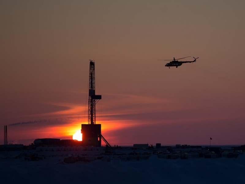Rosneft drilling in northern Russian, courtesy of Rosneft.com 