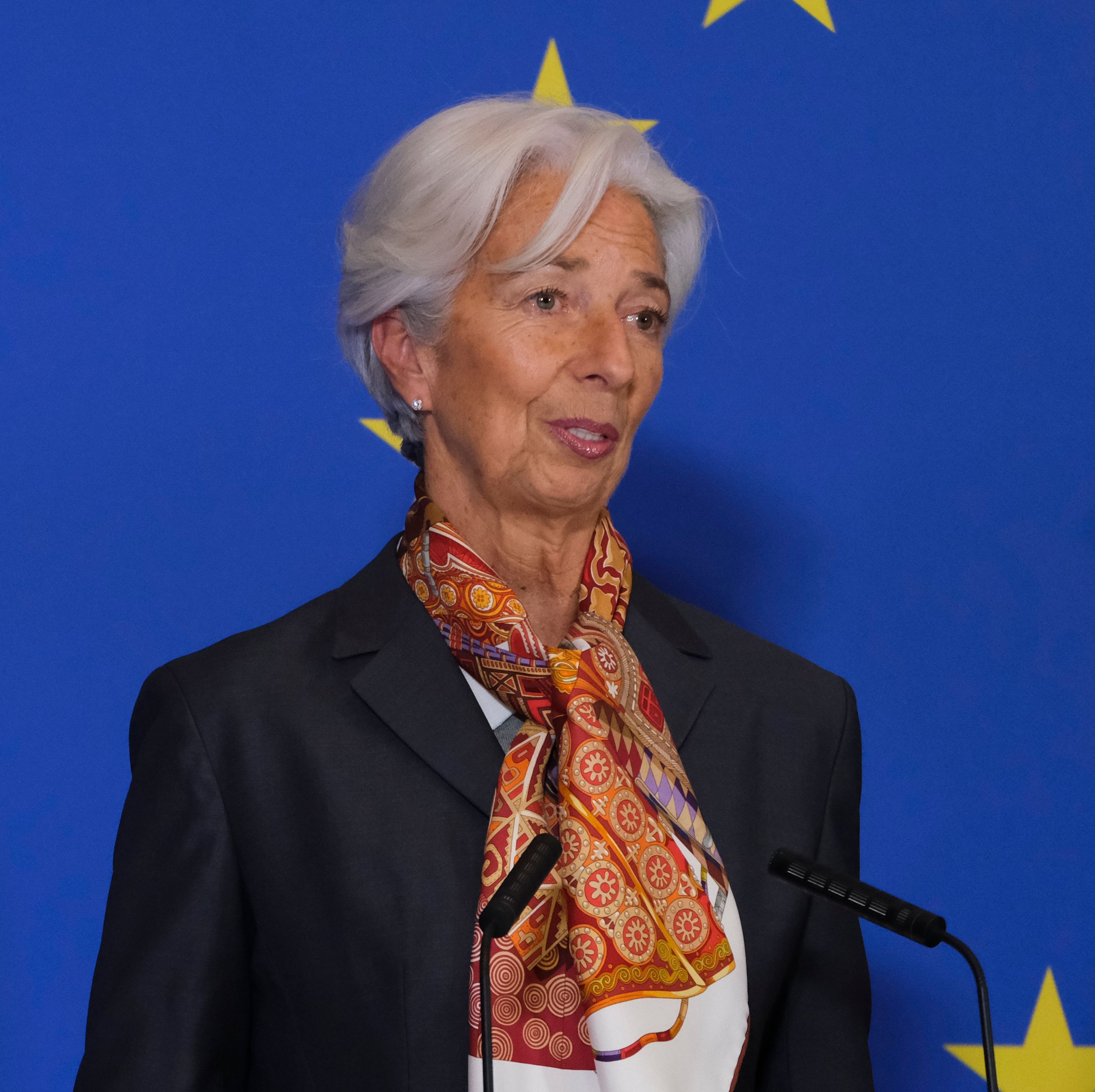 ECB president Christine Lagarde 