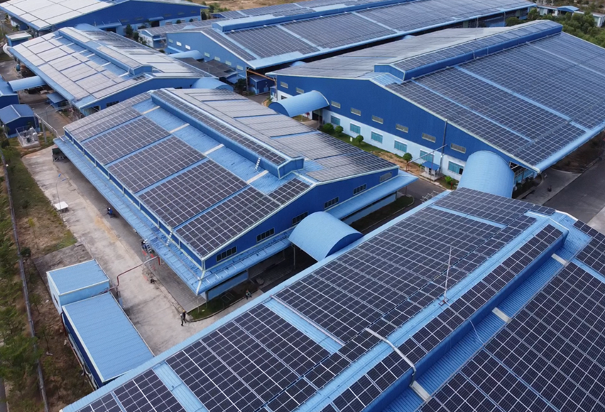 Sunseap solar plant in Ba Ria Vung Tau