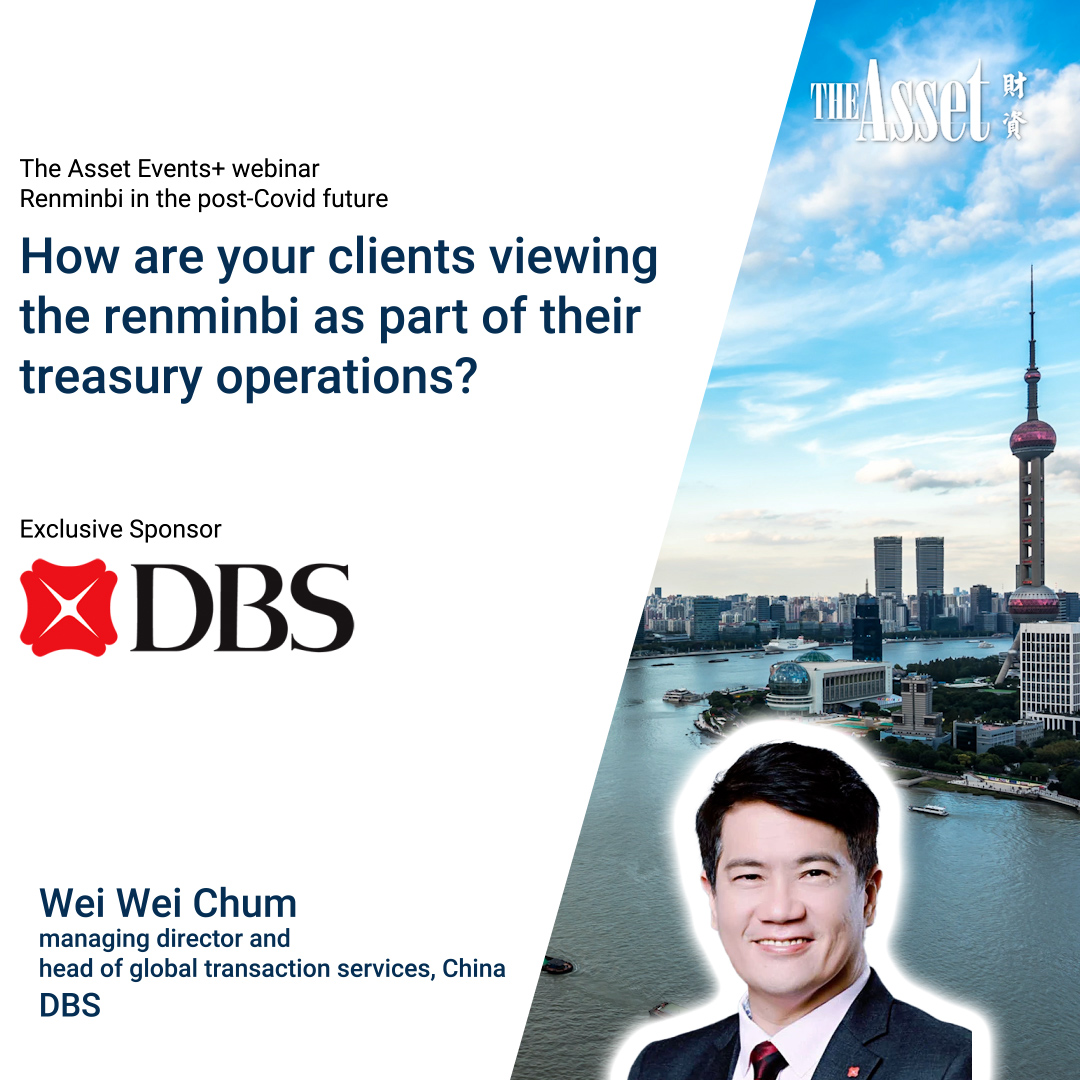 How are your clients viewing the renminbi as part of their treasury operations? 