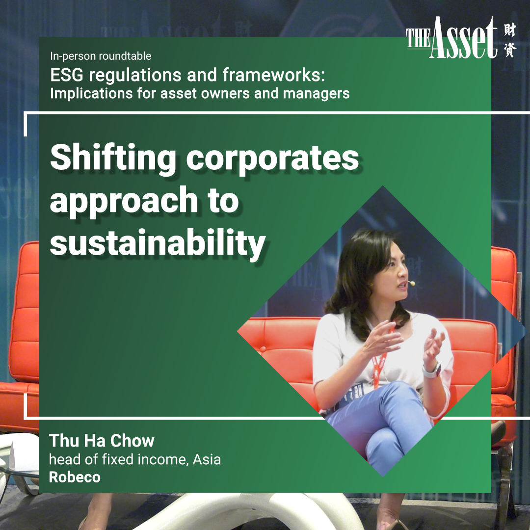 Shifting corporates approach to sustainability