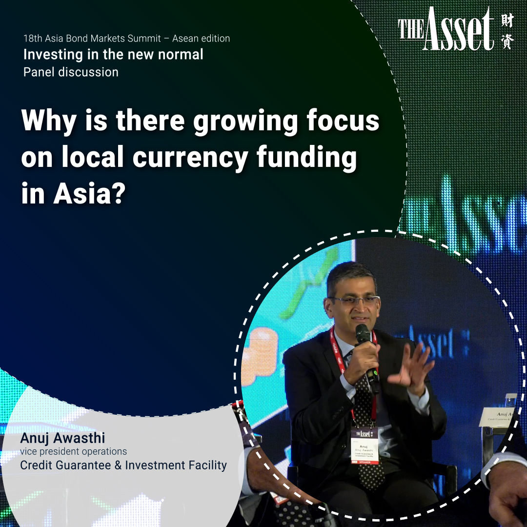 Why is there growing focus on local currency funding in Asia?