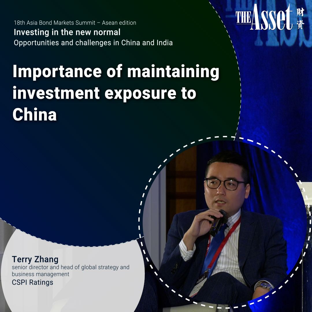 Importance of maintaining investment exposure to China