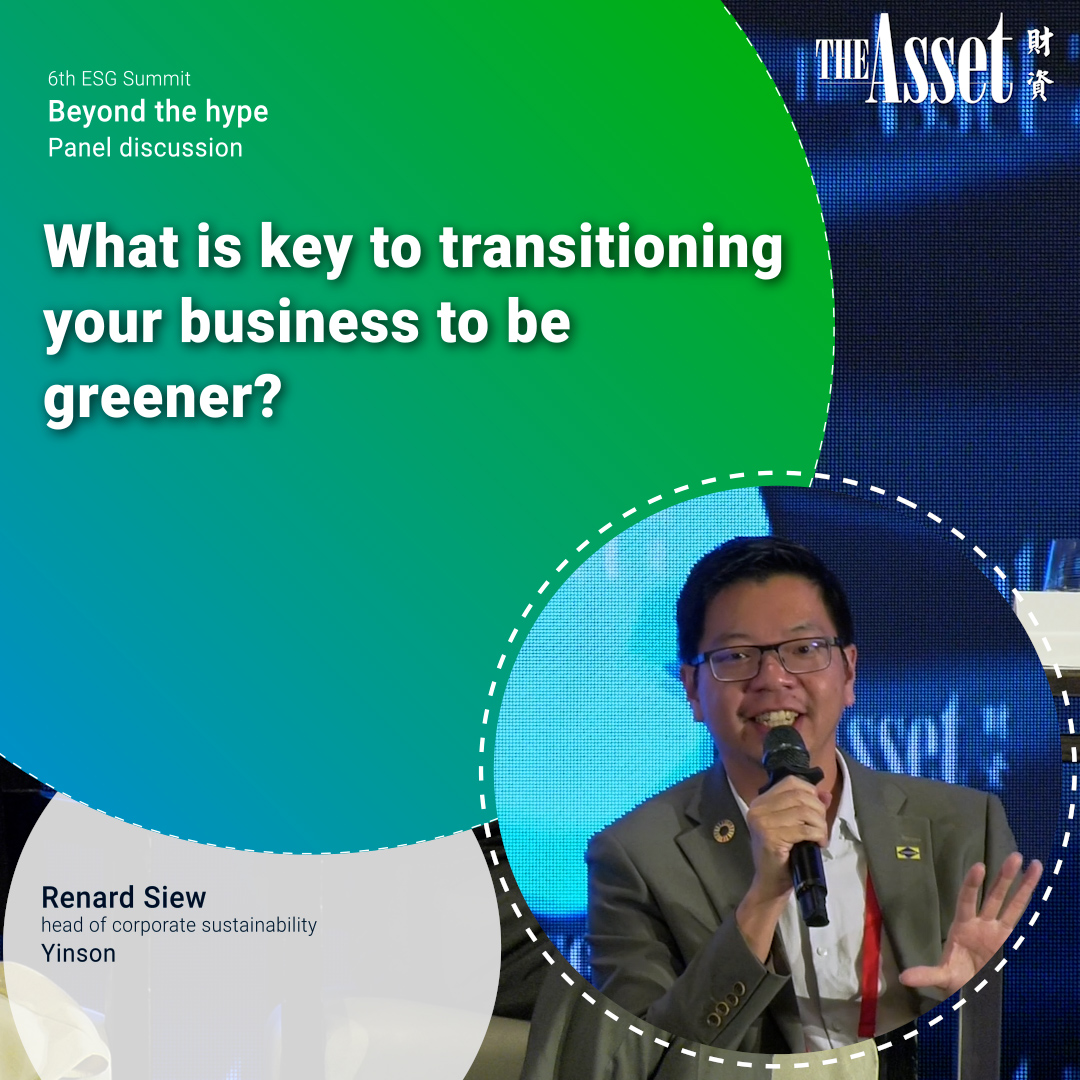 What is key to transitioning your business to be greener?