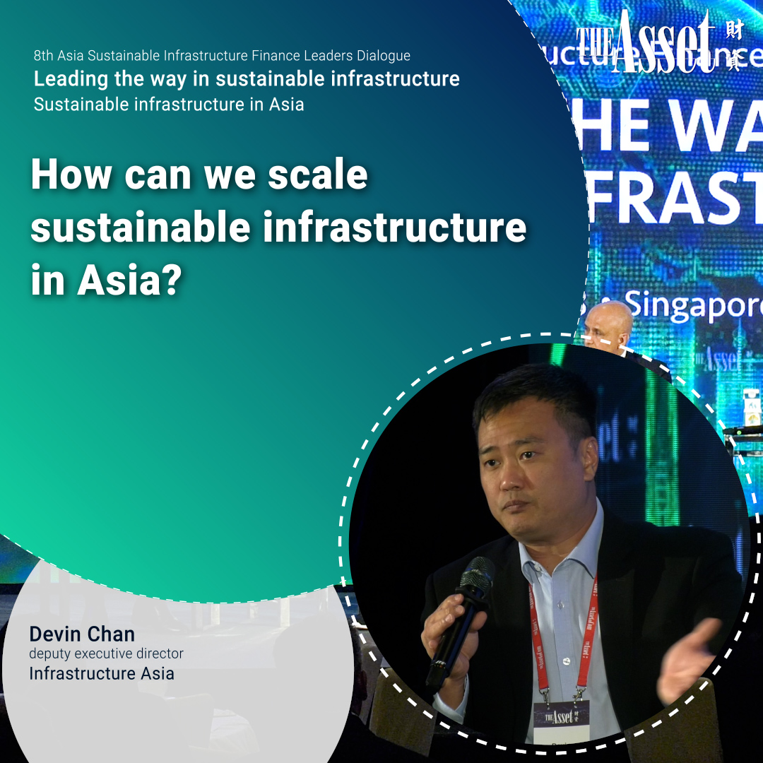 How can we scale sustainable infrastructure in Asia?