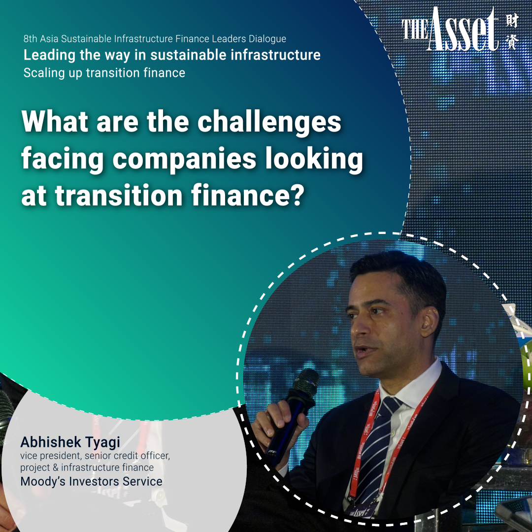 What are the challenges facing companies looking at transition finance? 