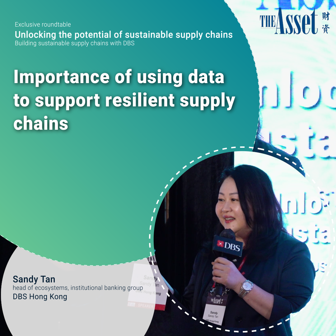 Importance of using data to support resilient supply chains